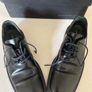 EUC Mens Kenneth Cole Dress Shoes Size 9.5 Black